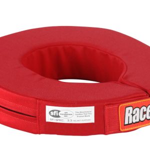 SFI 360 HELMET SUPPORT RED - 337017