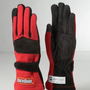 2-LYR SFI-5 GLOVE RED