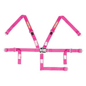 JR L & L 5PT HARNESS PINK - 709089