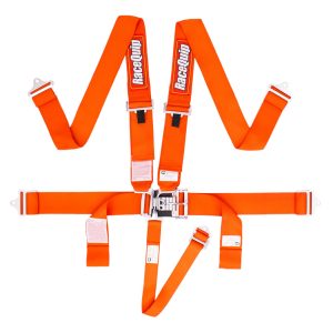 L & L 5PT SEAT BELT ORANGE - 711041