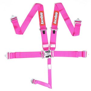 L & L 5PT SEAT BELT PINK - 711081