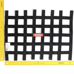 15 X 21 SFI RIBBON NET  BLACK - 726002