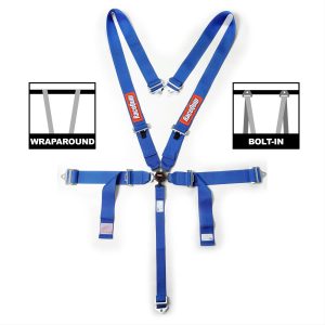 SFI CAMLOCK 5PT PD LAP SEAT BELTS BLU - 741021