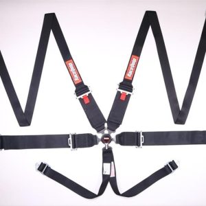 SFI CAMLOCK 6PT PD LAP HNR BELTS BLK - 746006